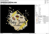 Sweets A Embroidery File 6 sizes