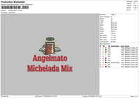 Angelmato Embroidery File 6 sizes