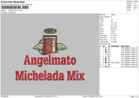 Angelmato Embroidery File 6 sizes