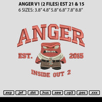 Anger v1 01 Embroidery 2 Files