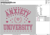 Univtext 0812 Embroidery File 6 sizes