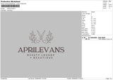 Aprilevans Embroidery File 5 sizes