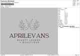 Aprilevans Embroidery File 5 sizes