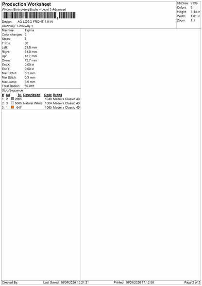Aq Text Embroidery Machine Design 2 Files