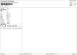 Ardenetext Embroidery Machine Design File 6 sizes