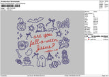 Areyoutext Embroidery File 6 sizes
