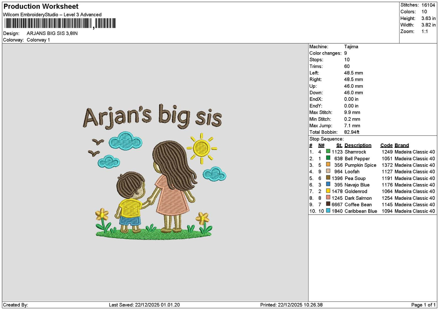 Noors Arjans Text Embroidery 2 Files