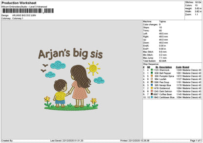 Noors Arjans Text Embroidery 2 Files