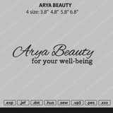 Arya Beauty Embroidery File 4 size