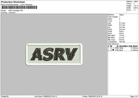 Asrvtext Embroidery 2 Files
