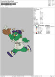 Astros 01 Embroidery File 4 size