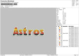 Astroscolors 0506 Embroidery File 6 sizes