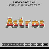 Astroscolors 0506 Embroidery File 6 sizes