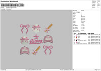 Pink Draws 2306 Embroidery File 6 sizes