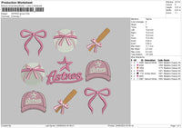 Pink Draws 2306 Embroidery File 6 sizes