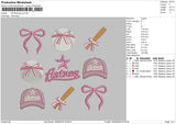 Pink Draws 2306 Embroidery File 6 sizes