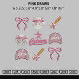 Pink Draws 2306 Embroidery File 6 sizes