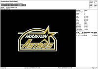 Astrostext 2506 Embroidery File 6 sizes