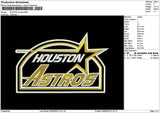 Astrostext 2506 Embroidery File 6 sizes