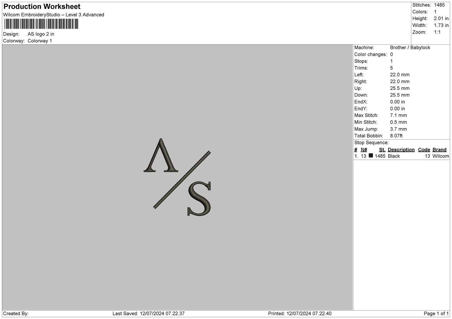 Arsh As Text Embroidery 2 Files