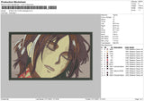 Attack On Titan Embroidery File 4 size