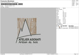 Atlier A Embroidery File 6 sizes