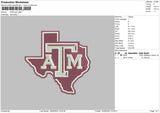 ATM Logo Embroidery File 4 size