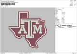 ATM Logo Embroidery File 4 size