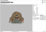 Cookiez Embroidery File 6 sizes
