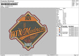 Madnestext Embroidery File 6 sizes