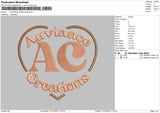 Auviance Creations Embroidery File 4 size