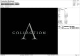 Acollection Embroidery File 4 size