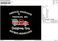 Xmas Car 02 Embroidery File 6 sizes