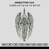 Angeltattoo 1610 Embroidery File 6 sizes