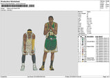 Players 2212 Embroidery File 6 sizes