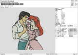 Ariel1612 Embroidery File 6 sizes