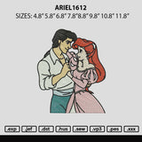 Ariel1612 Embroidery File 6 sizes