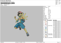 Ketchum Embroidery FIle 6 sizes