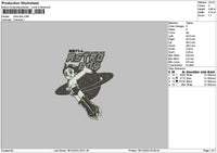 Astro 1812 Embroidery File 6 sizes