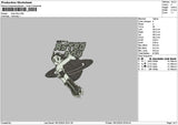 Astro 1812 Embroidery File 6 sizes