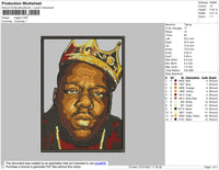 Biggie Embroidery File 4 size