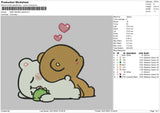 Baby Bears Embroidery File 4 size