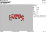 Backwoods Embroidery File 4 size