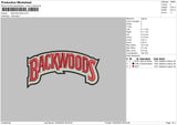 Backwoods Embroidery File 4 size