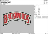 Backwoods Embroidery File 4 size