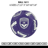 Ball 1611 Embroidery File 6 sizes