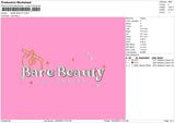 Bare Beauty Embroidery File 6 sizes