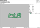 Baverly Hill Embroidery File 4 size