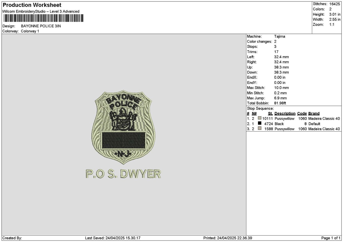 Bayonnetext Embroidery File 6 sizes