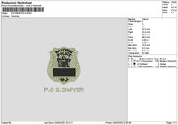 Bayonnetext Embroidery File 6 sizes